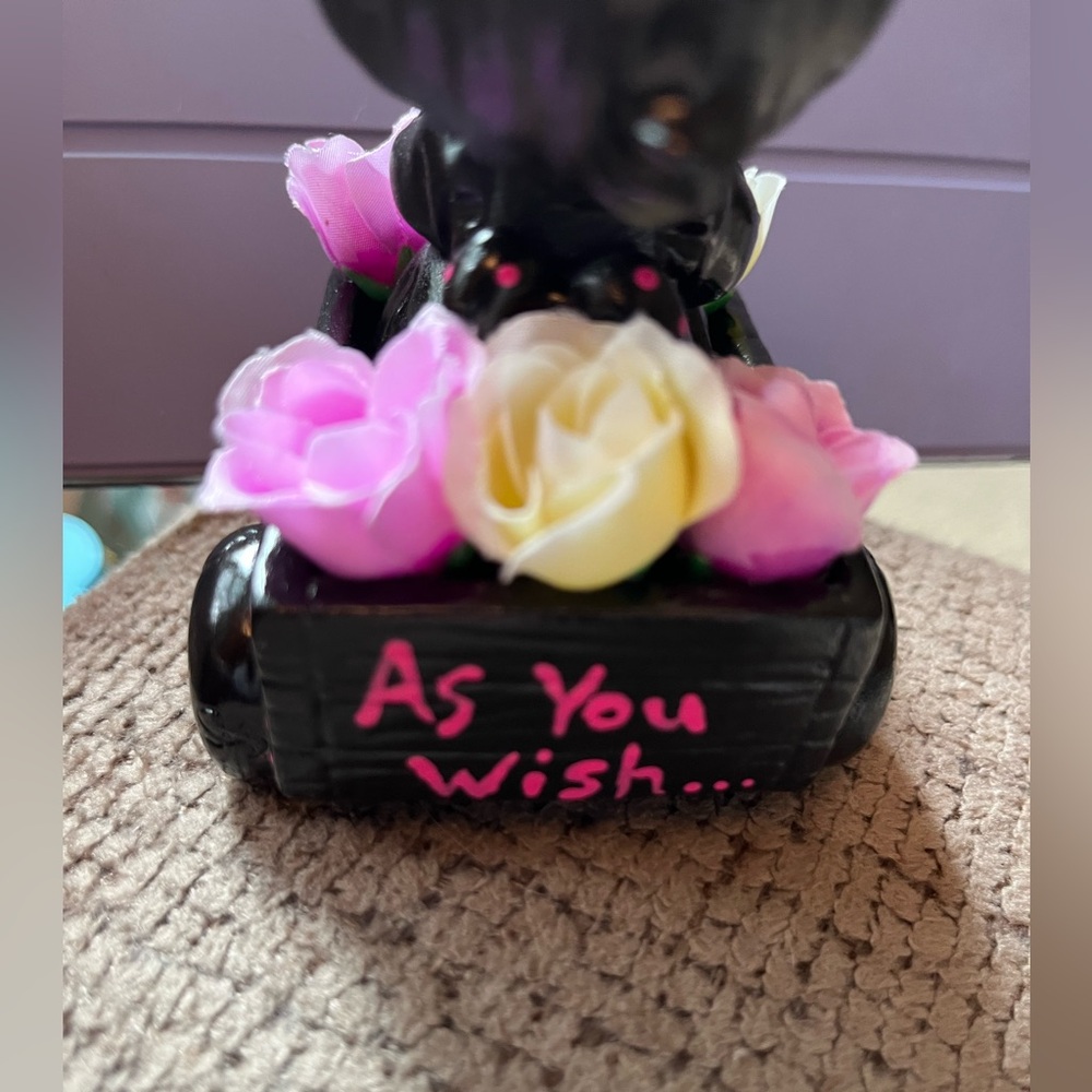 Gothic Cuties Handpainted Upcycled “As You Wish” Precious Moments Girl - Picture 6 of 7